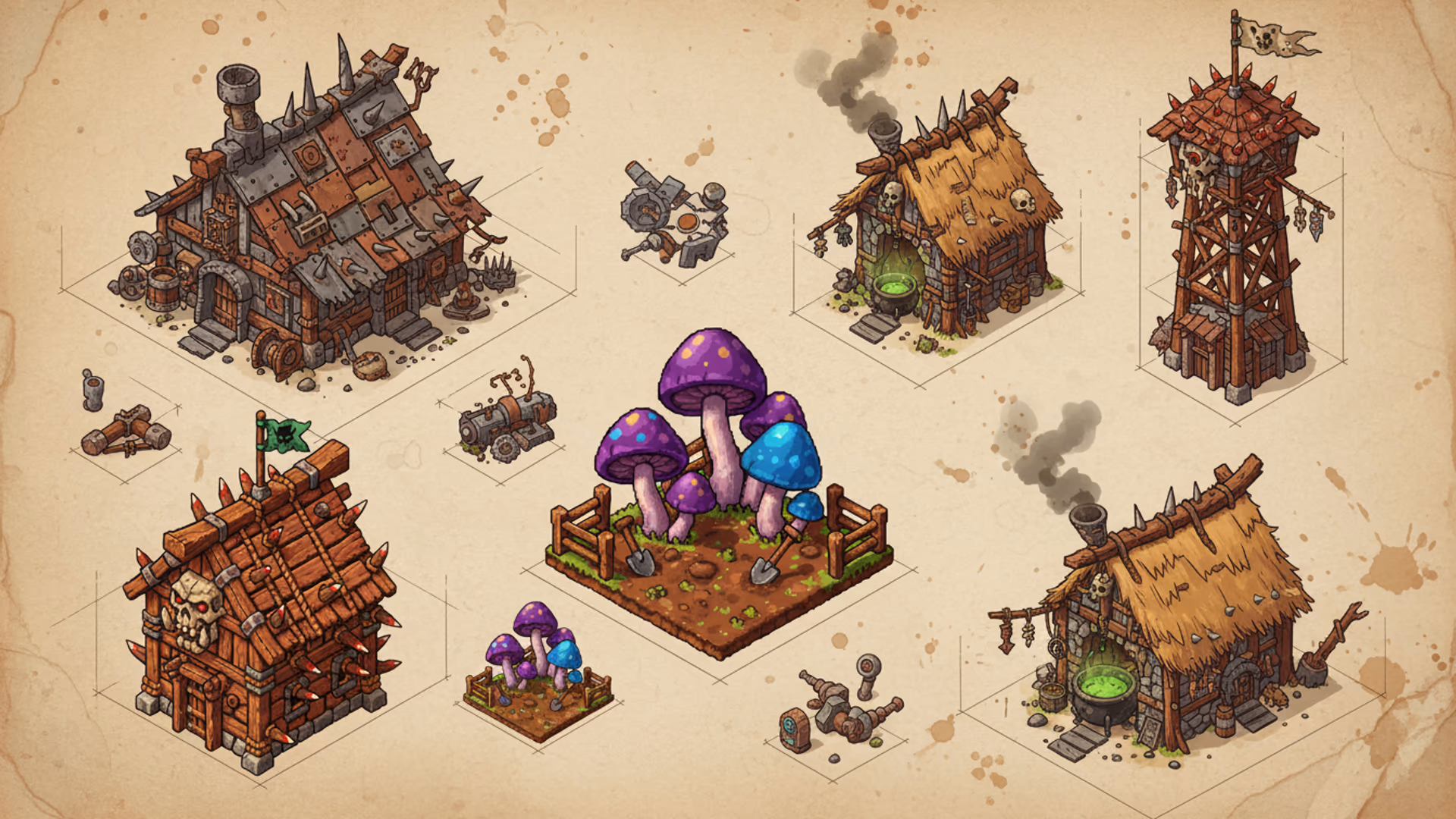 Goblins buildings