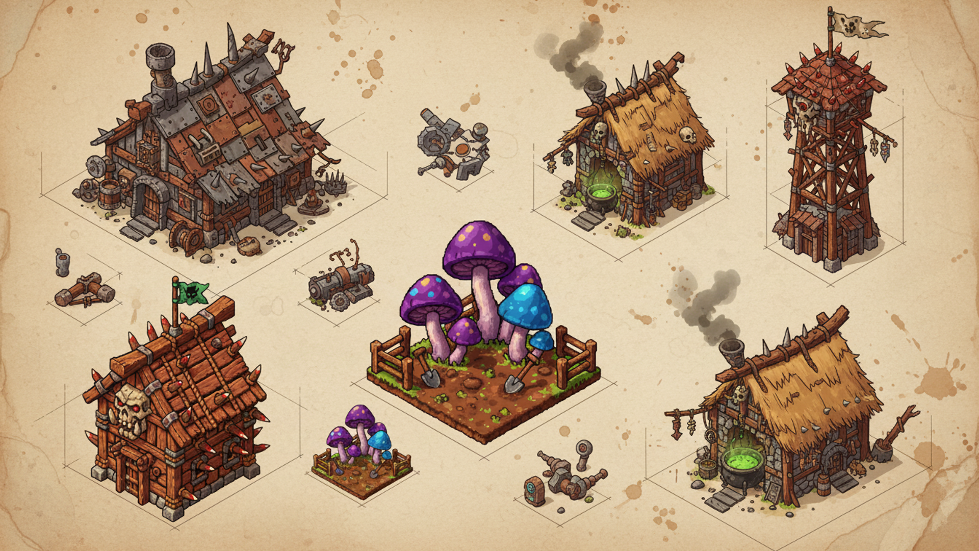 Goblins buildings
