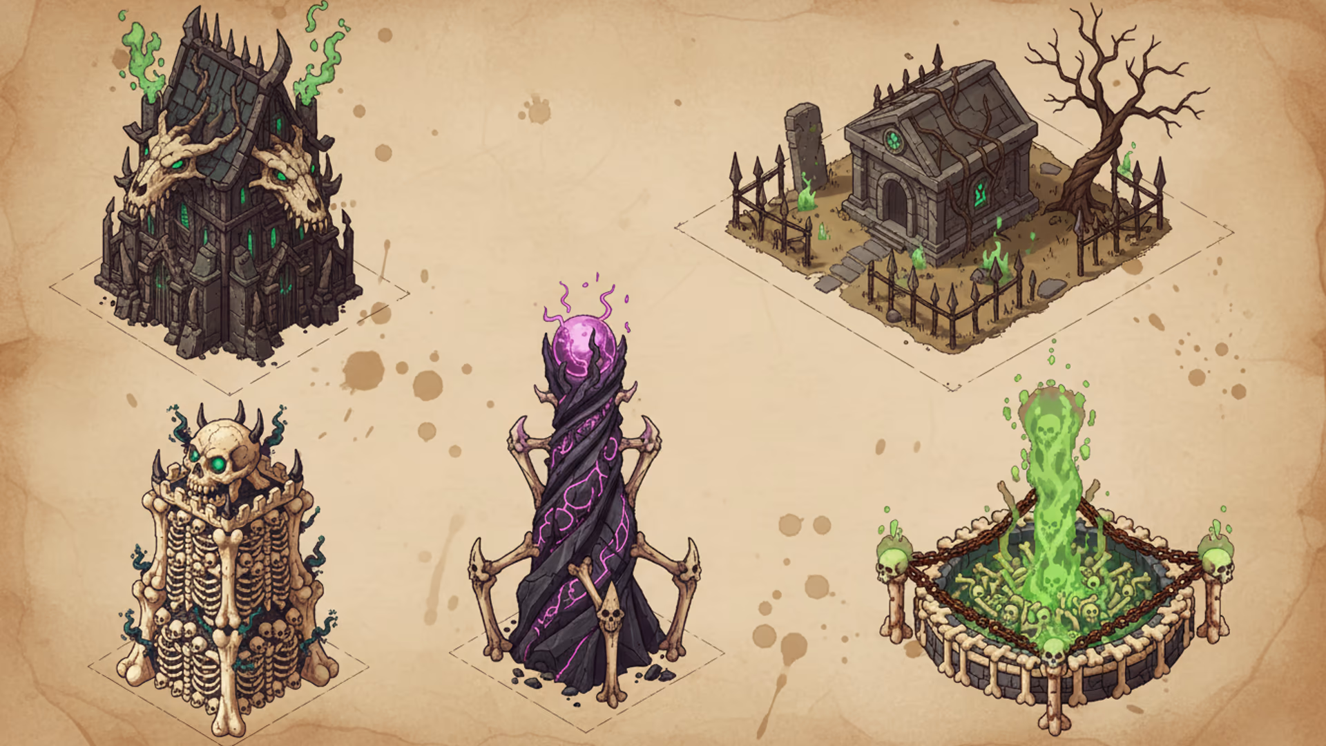 Undead buildings