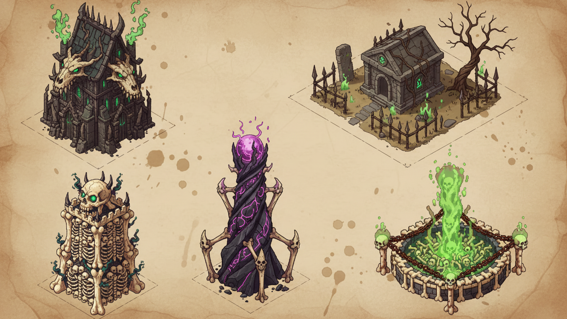 Undead buildings