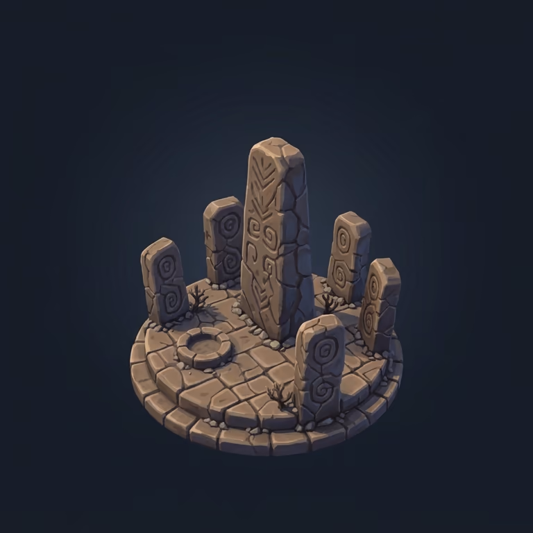 Windswept Monument