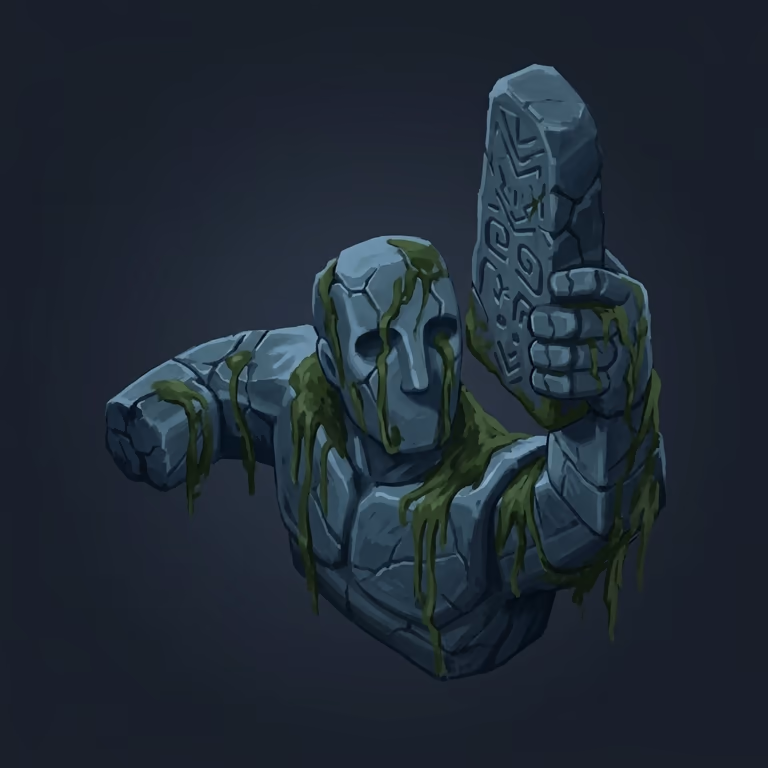Bog-Sunk Monument