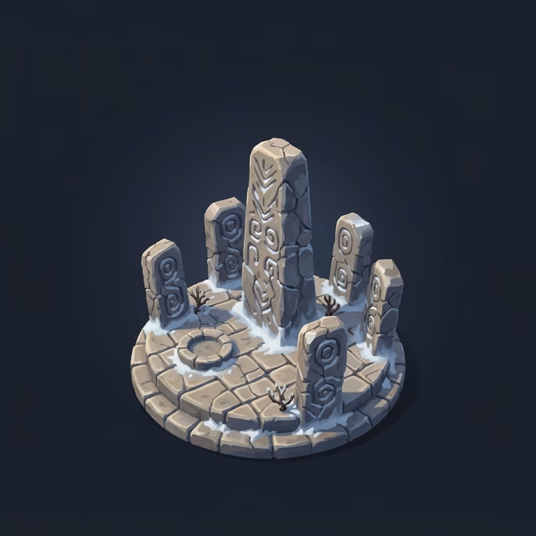 Frostbound Monument