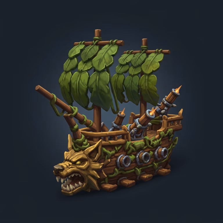 Greenheart Warship