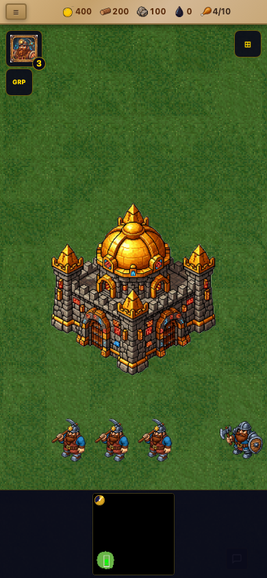 Shards of Stone gameplay on mobile