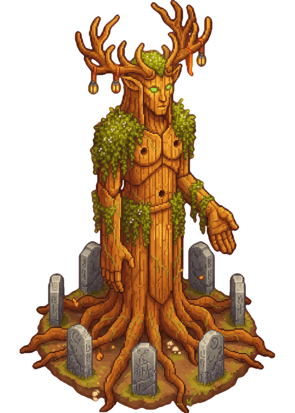 The Antlered Watcher, the Wood Elves Wonder