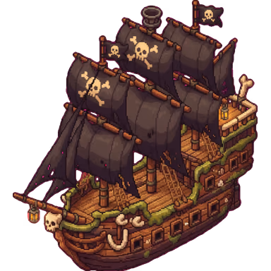 Pirate Galleon sprite