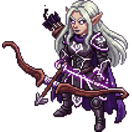 Thalindris the Gloom Archer model