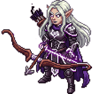 Thalindris the Gloom Archer model