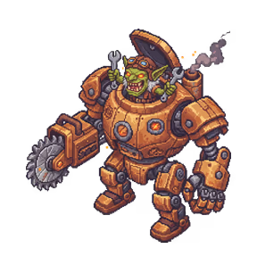 Master Gizmo the Scrap Titan model