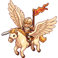 Pegasus Rider sprite