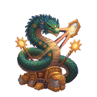 Lord Xaltepec the Feathered Serpent model