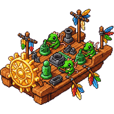 Skink Canoe sprite
