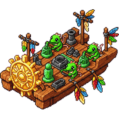 Skink Canoe sprite