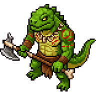 Lizardman Berserker sprite