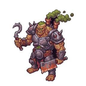 Plague Lord Blight-Lung the Flesh Titan model