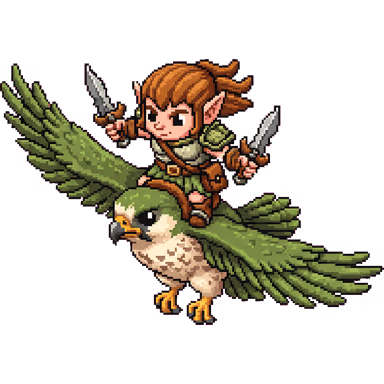 Hawk sprite
